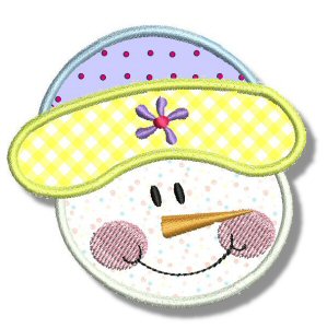 Snowman Soup Applique 9