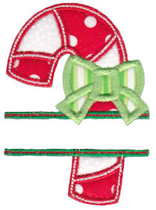 Split Christmas Applique 11