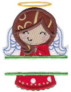 Split Christmas Applique 5