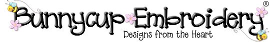 Bunnycup Embroidery Logo