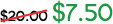 $7.50