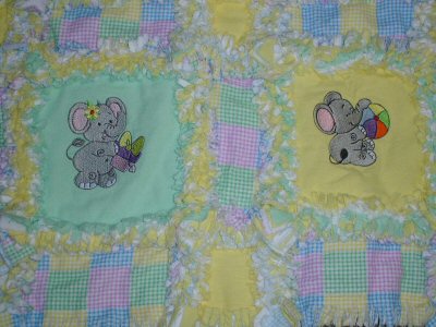 of a darling rag quilt she Rag Quilt Ideas. of a darling rag quilt she
