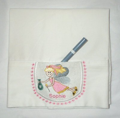 Airplane Tooth Fairy Pillow - 5x7 | In the Hoop | Machine
