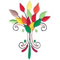 swirly autumn leaves embroidery designs bunnycup embroidery