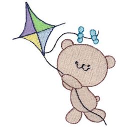 Kite Flying Bear