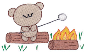 Camping Bear