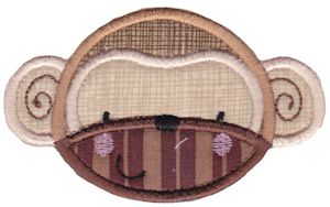 Adorable Animal Faces Applique 11