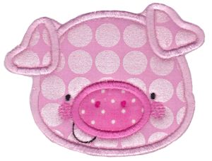 Adorable Animal Faces Applique 4