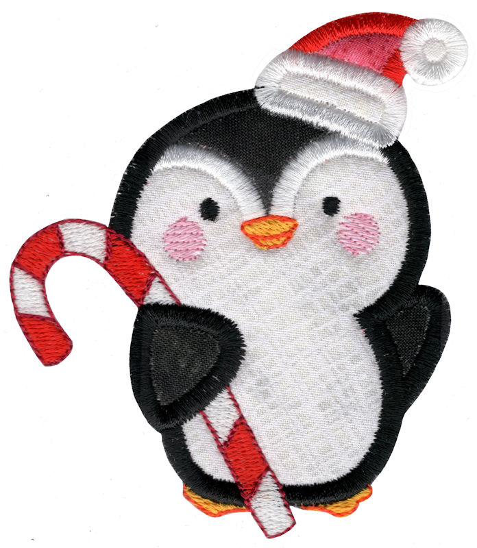 Applique Christmas Penguin
