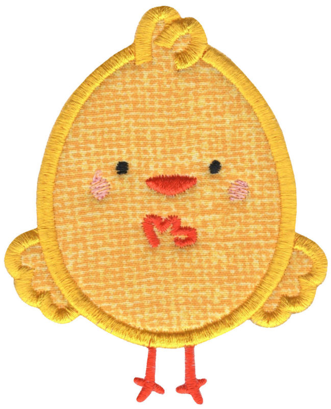 Applique Egg Chick