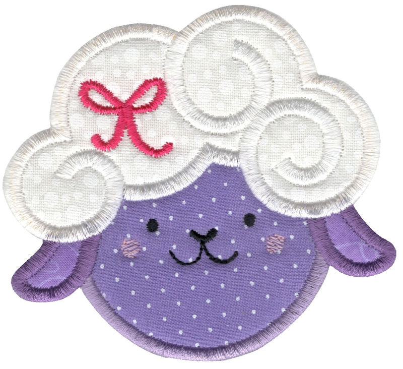Applique Egg Lamb