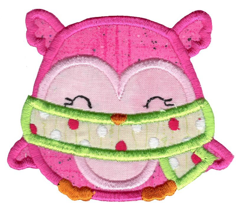 Adorable Owls Applique 5