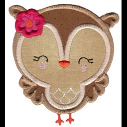 Adorable Owls Applique 9