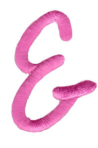 All Things Pink Alphabet Character 21