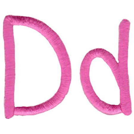 All Things Pink Alphabet D