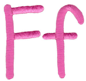 All Things Pink Alphabet F
