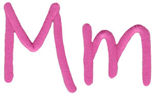 All Things Pink Alphabet M