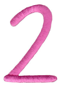 All Things Pink Alphabet Number 2