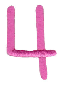 All Things Pink Alphabet Number 4
