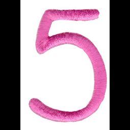 All Things Pink Alphabet Number 5
