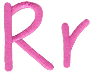 All Things Pink Alphabet R