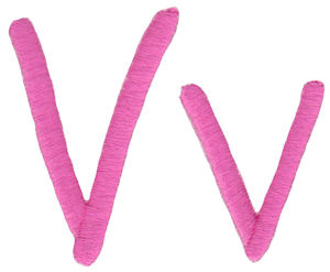 All Things Pink Alphabet V