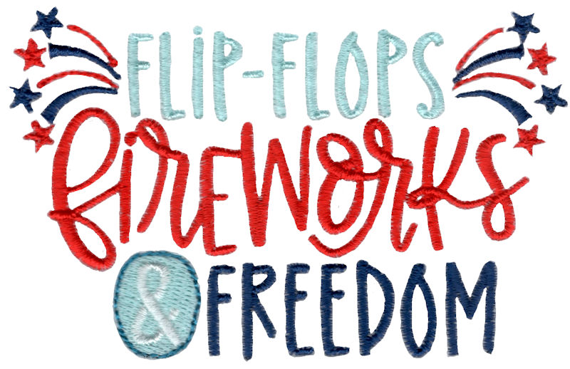 Flipflops Fireworks And Freedom
