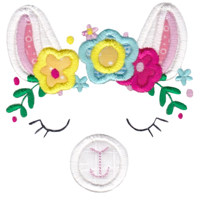 Llama Face Applique