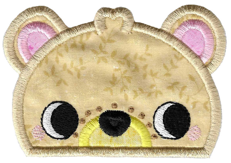Boy Puppy Applique Animal Topper