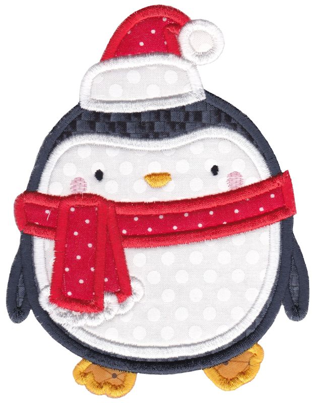 Applique Christmas Pelican