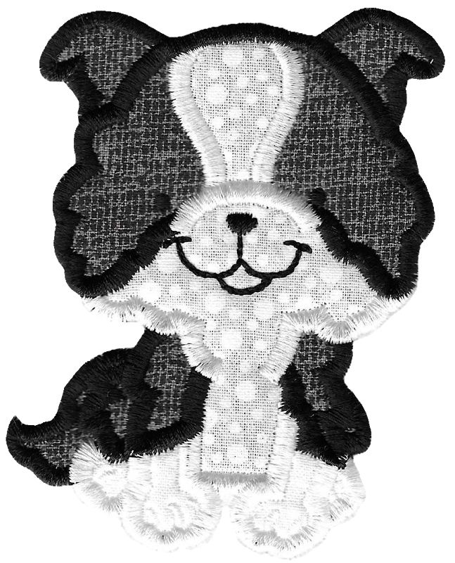 Border Collie Applique