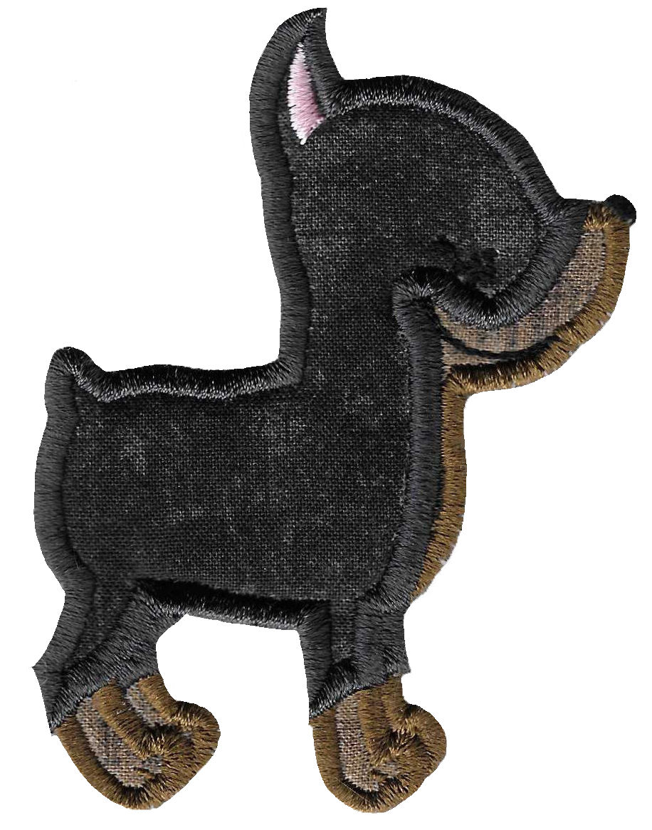 Doberman Applique