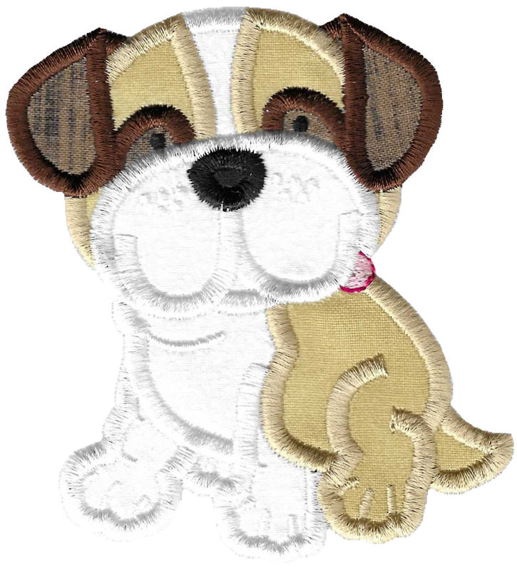 St Bernard Applique