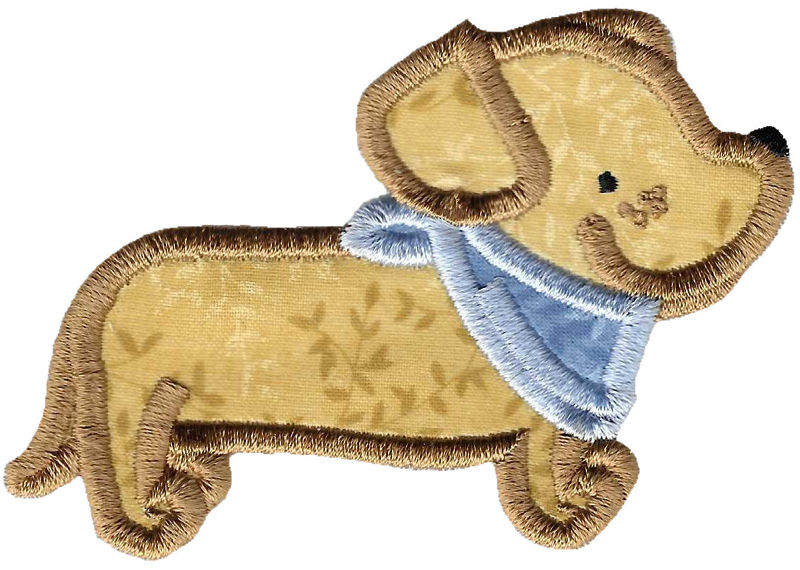 Dachshund Applique