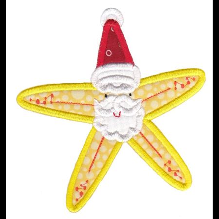 Applique Christmas Starfish