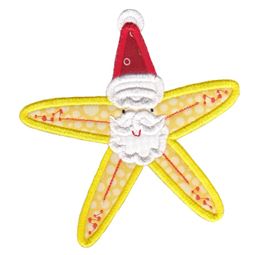 Applique Christmas Starfish