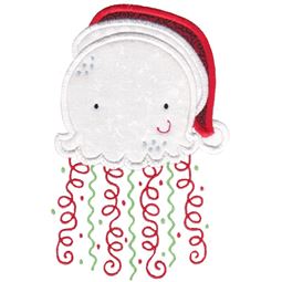 Applique Christmas Jellyfish