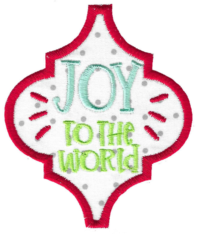 Joy To The World Christmas Ornament