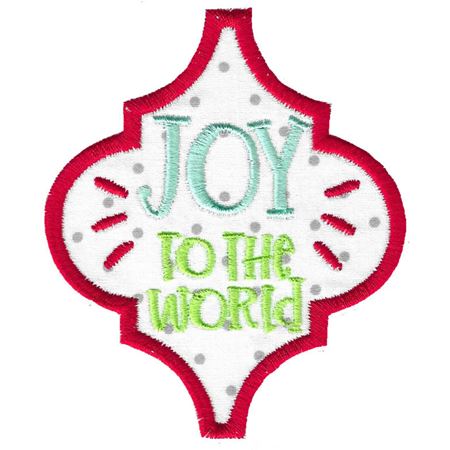 Joy To The World Christmas Ornament