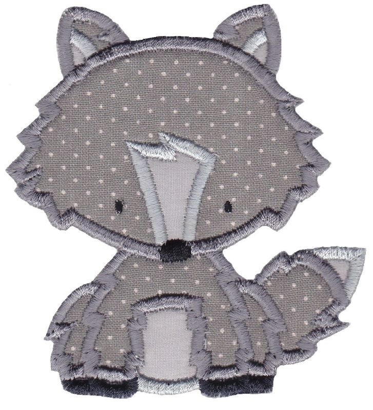 Arctic Fox Applique