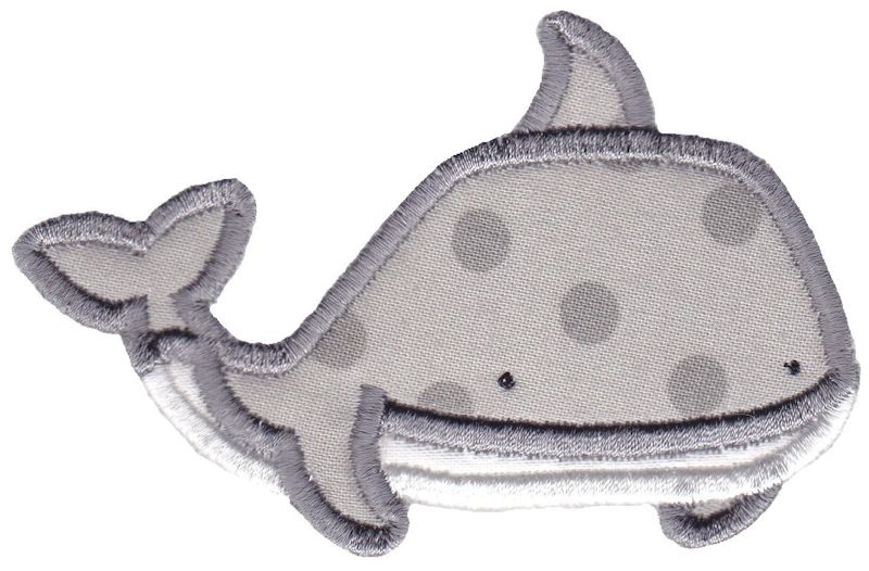 Arctic Killer Whale Applique