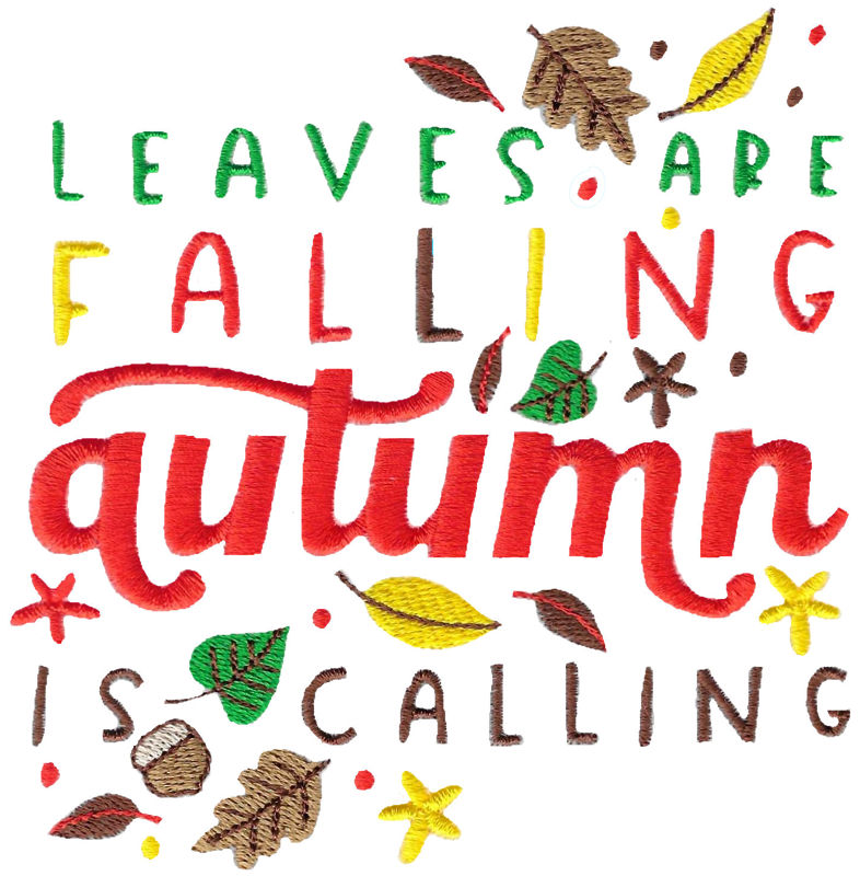 Leaves Are Falling Autumn Is Calling