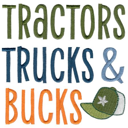 Tractors Trucks And Bucks
