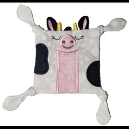 Cow Taggie Blanket