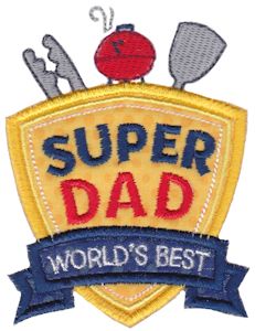 Super Dad Badge