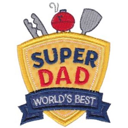Super Dad Badge