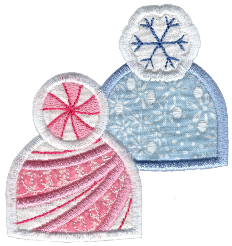 Christmas Bonbons Applique