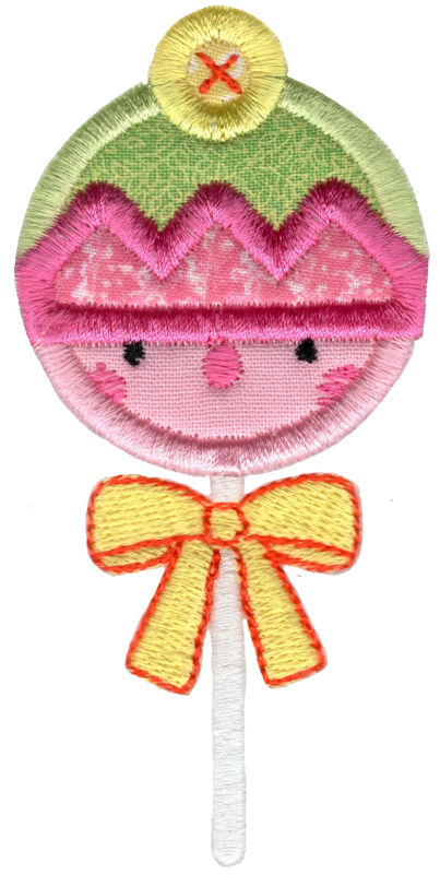 Elf Cake Pop Applique