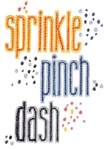 Sprinkle Pinch Dash