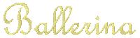 Ballerina Word